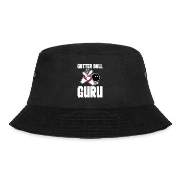 Gutter Ball Guru 4 - Bucket Hat - Schwarz - Vorne - Lela (165cm)