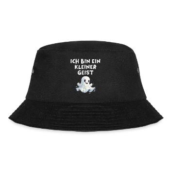 Halloween Party ICH BIN EIN KLEINER GEIST Lustig - Bucket Hat - Schwarz - Vorne - Lela (165cm)