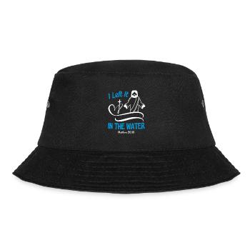 Christliche Taufe Bibel Zitat Psalm Gebet - Bucket Hat - Schwarz - Vorne - Lela (165cm)