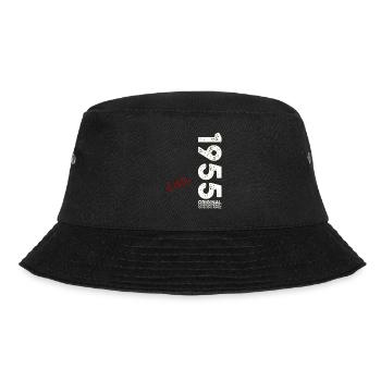 70. Geburtstag Legende Oktober 1955 Jahrgang 55 - Bucket Hat - Schwarz - Vorne - Lela (165cm)