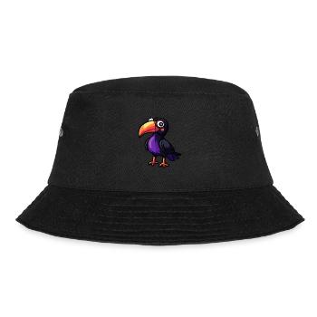 Toucan Bird Halloween Animal - Bucket Hat - black - Front - Lela (165cm)