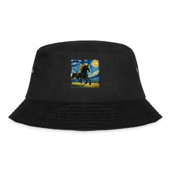 Traber Starry Night - Bucket Hat - black - Front - Lela (165cm)