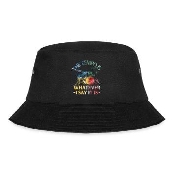 Drums Drums Drumstick Drummer Music Band Rock - Bucket Hat - black - Front - Lela (165cm)