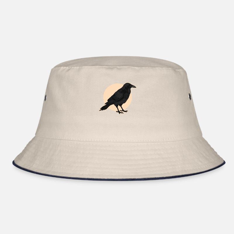 Crows Ravens Birds Gifts Bucket Hat