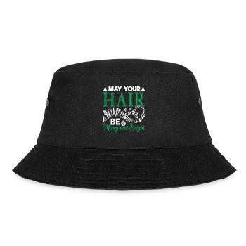Hairstylist May Your Hair Be Merry And Bright - Bucket Hat - black - Front - Lela (165cm)