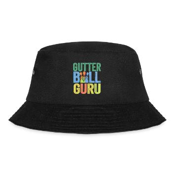 Gutter Ball Guru 6 - Bucket Hat - Schwarz - Vorne - Lela (165cm)