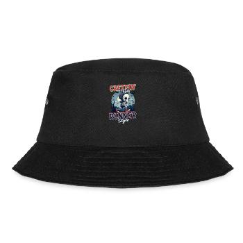 Halloween Runner im Runner Stil - Bucket Hat - Schwarz - Vorne - Lela (165cm)