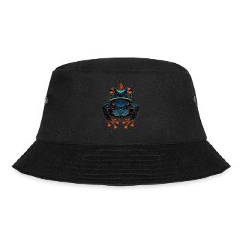 Frog - Bucket Hat - black - Front - Lela (165cm)