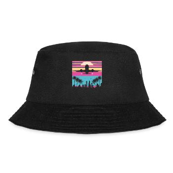 My first plane trip First time flying - Bucket Hat - black - Front - Lela (165cm)