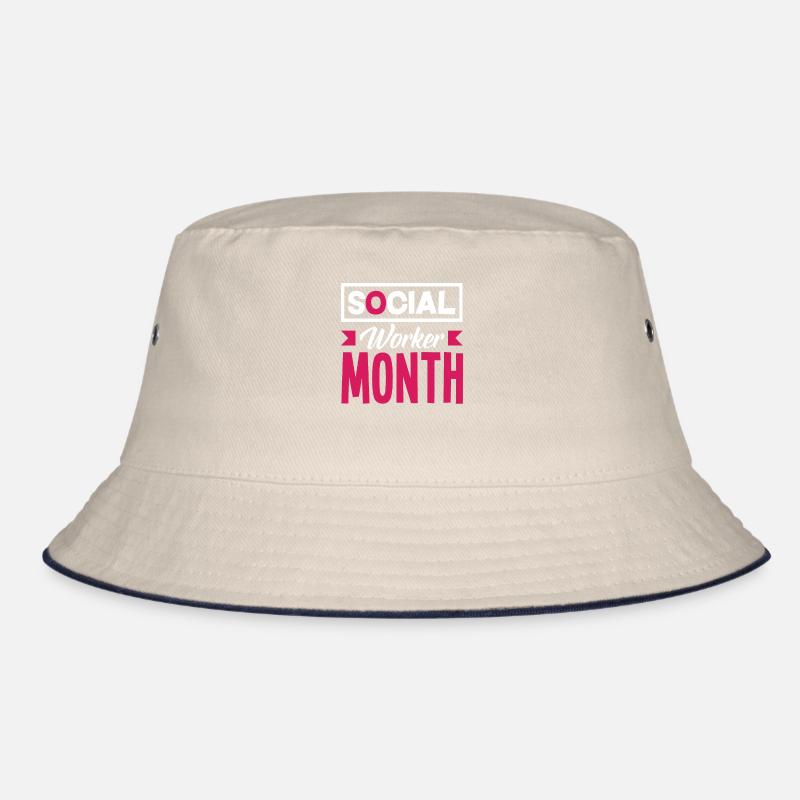 Social Worker Month Appreciation Bucket Hat
