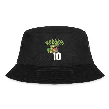 10. Geburtstag 10 Jahre Dino Dinosaurier Fan - Bucket Hat - Schwarz - Vorne - Lela (165cm)