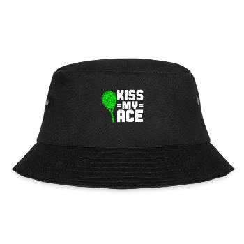 Tennis Player - Bucket Hat - Schwarz - Vorne - Lela (165cm)