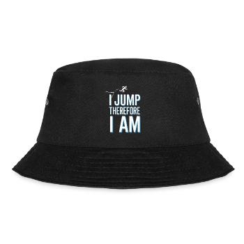 Cliff Diving Adventure Sports Thrill Seeker - Bucket Hat - Schwarz - Vorne - Lela (165cm)