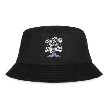 Emotional Healing Journey Towards Mindfulness and - Bucket Hat - Schwarz - Vorne - Lela (165cm)