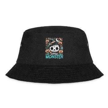 Little Monster Kinder Halloween - Bucket Hat - Schwarz - Vorne - Lela (165cm)