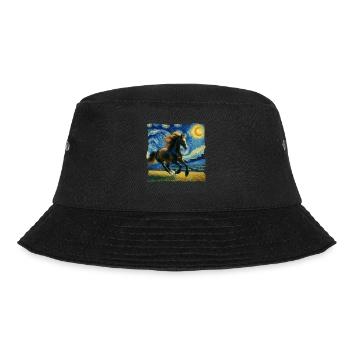 Andalusian Starry Night - Bucket Hat - black - Front - Lela (165cm)