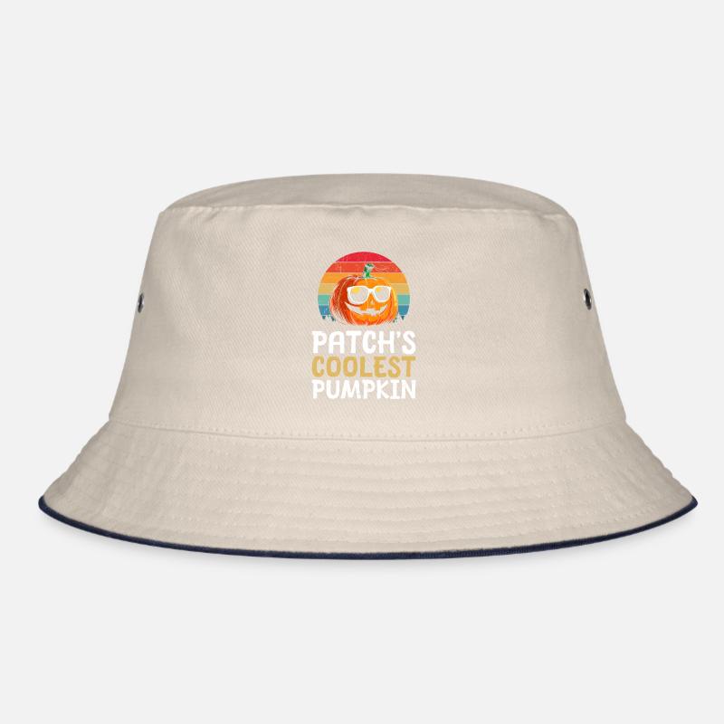 Halloween Kostüm Kinder PATCH'S COOLEST PUMPKIN Bucket Hat