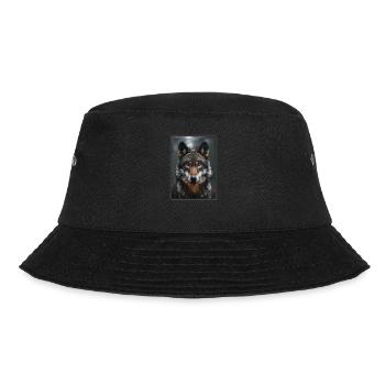 Wolves Wolf - Bucket Hat - black - Front - Lela (165cm)