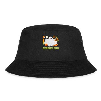 Halloween Costume SPOOKY FUN Funny Kids - Bucket Hat - black - Front - Lela (165cm)