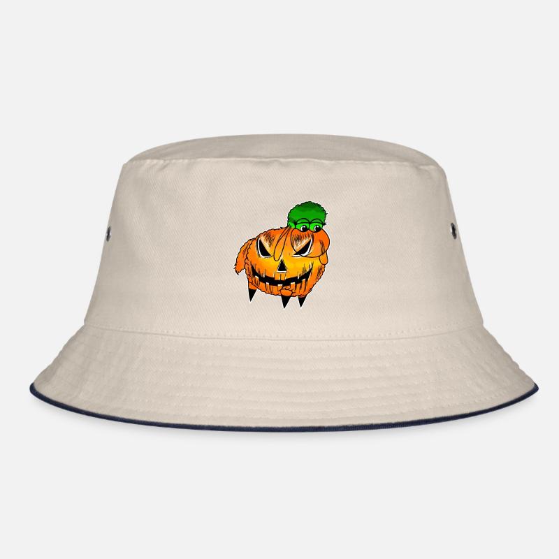 Wolly Sheepling Halloween Pumpkin Bucket Hat
