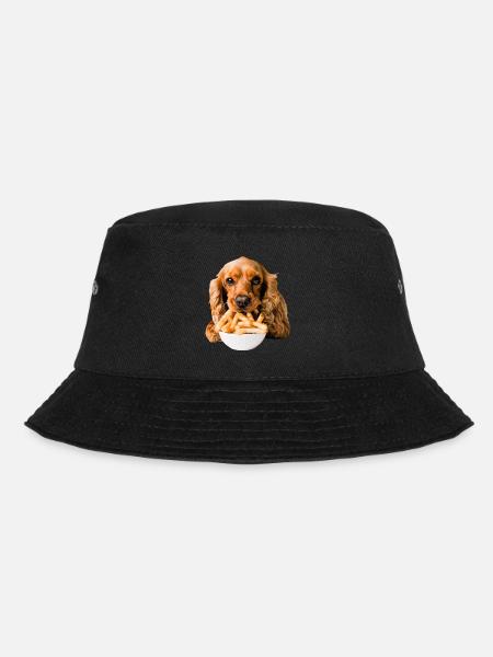 Cocker Spaniel - Bucket Hat - Schwarz