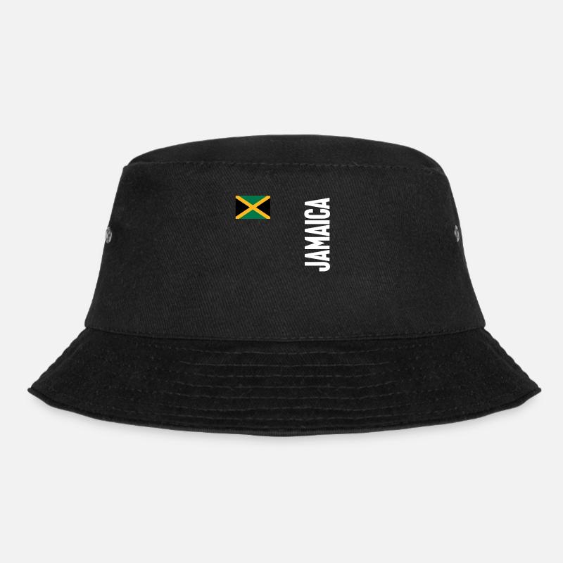 Jamaïque Jamaïque Rasta Raggea Drapeau Rastafari - Bob - noir