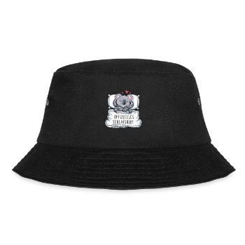 Offizielles Schlafshirt Süßer Koala - Bucket Hat - Schwarz - Vorne - Lela (165cm)