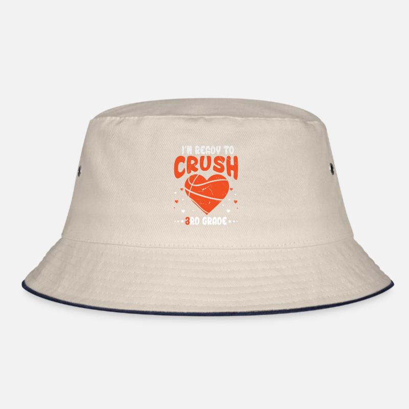 I M READY TO CRUSH 3RD GRADE Bucket Hat