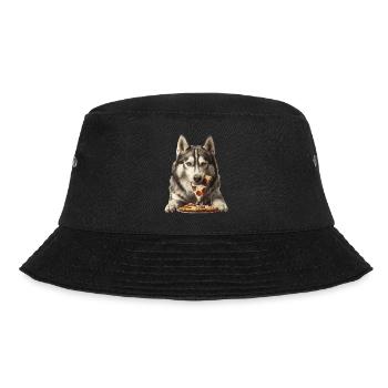Alaskan Malasmute - Bucket Hat - Schwarz - Vorne - Lela (165cm)