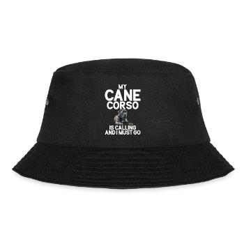 Cane Corso Gifts - Bucket Hat - black - Front - Lela (165cm)