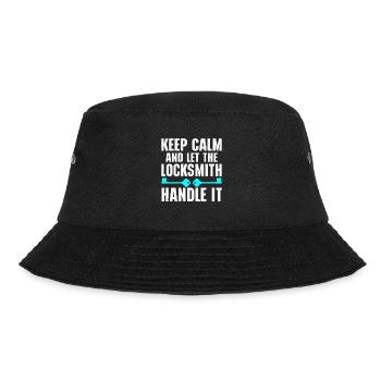 Locksmith Lockpicking Lockpicker - Bucket Hat - black - Front - Lela (165cm)