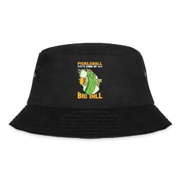 Pickleball It's Kind Of A Big Dill 7 - Bucket Hat - Schwarz - Vorne - Lela (165cm)