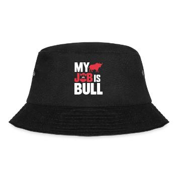 Rodeo Clown Entertainer Bull Riding And Rodeo - Bucket Hat - black - Front - Lela (165cm)