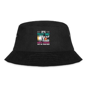 Funny Teacher Teacher Gift - Bucket Hat - black - Front - Lela (165cm)