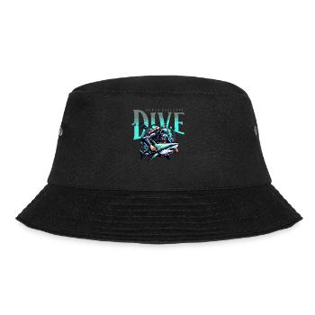 Diving Divers - Bucket Hat - black - Front - Lela (165cm)