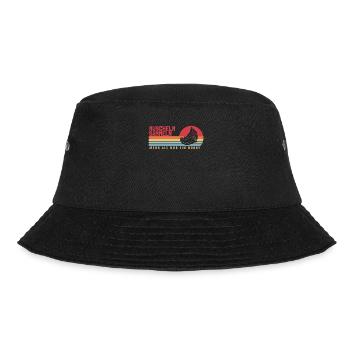 Muscheln Sammeln mehr als ein Hobby Seashell - Bucket Hat - Schwarz - Vorne - Lela (165cm)
