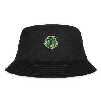 Nature's Elegance Dragonfly Natures Elegance - Bucket Hat - black - Front - Lela (165cm)