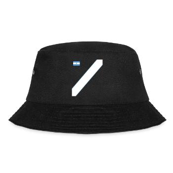 Argentinien Geschenk Argentina Argentine Flagge - Bucket Hat - Schwarz - Vorne - Lela (165cm)