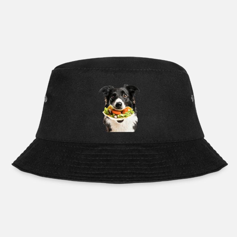 Border Collie - Bucket Hat - Schwarz