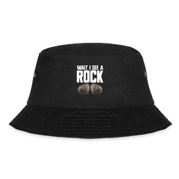 Rock Collector Geology Geologist - Bucket Hat - Schwarz - Vorne - Lela (165cm)