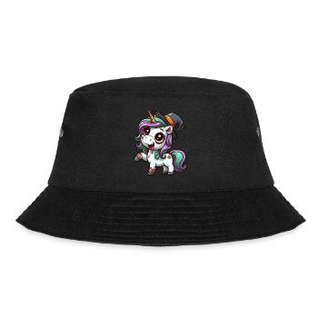 Halloween Licorne Zombie Sorcière Chapeau de Sorcière - Bob - noir - Devant - Lela (165cm)