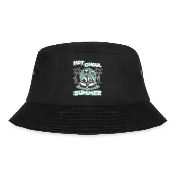 Heiße Ghoul Sommer Vibes Für Dich - Bucket Hat - Schwarz - Vorne - Lela (165cm)