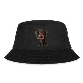 Doberman - Bucket Hat - black - Front - Lela (165cm)