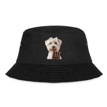 Maltese - Bucket Hat - black - Front - Lela (165cm)