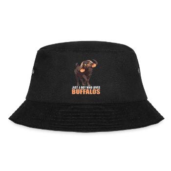 Buffalos Buffalo Büffel - Bucket Hat - black - Front - Lela (165cm)