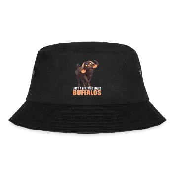 Buffalos Buffalo Büffel - Bucket Hat - black - Front - Lela (165cm)