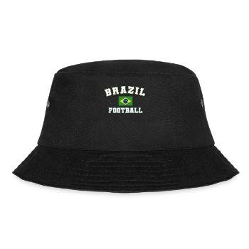 Brasilien Brazil shirt Brasilianer Rio de Janeirao - Bucket Hat - Schwarz - Vorne - Lela (165cm)