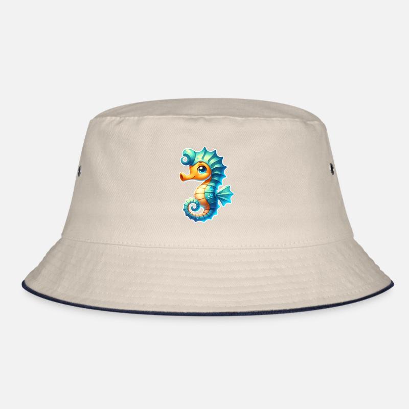 Seepferd Seepferdchen Bucket Hat