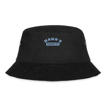 Mom's Favorite Light Blue Gift Mom Son - Bucket Hat - black - Front - Lela (165cm)