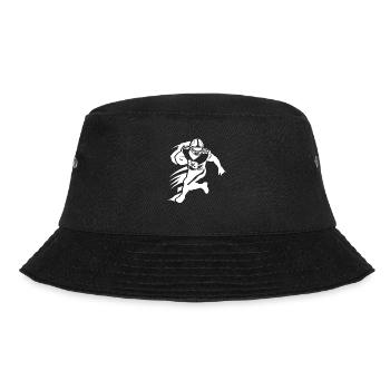 American Footballer - Bucket Hat - Schwarz - Vorne - Lela (165cm)